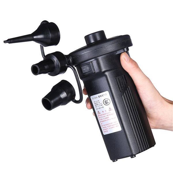 

air pump outdoor electric air pump fast filling portable car auto inflate mattress rechargeable (car and home dual-use