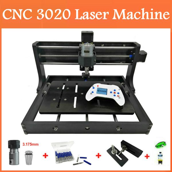 

cnc 3020 offline laser engraver grbl control diy wood cnc router machine for pcb milling wood router craved on metal