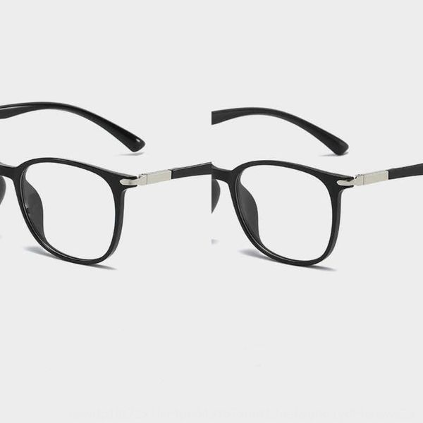 

2020 large round tr90 glasses frame spring series plain glasses frame 8122, Silver