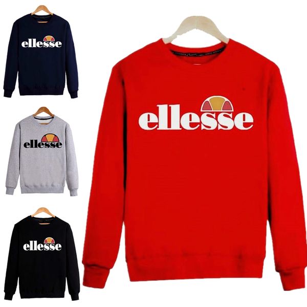 

Ellesse Mens Designer Hoodies Black Grey Navy Red Fashion Cotton Printed Letter Men Sports Designer Hoodie Long Sleeve Sweatshirts S-3XL