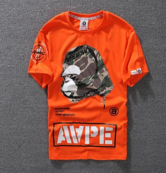 

лето повседневная футболка мужская одежда горячая продажа мужская рубашка черный белый оранжевый азиатский размер s-xxl хлопок смесь круглый, White;black