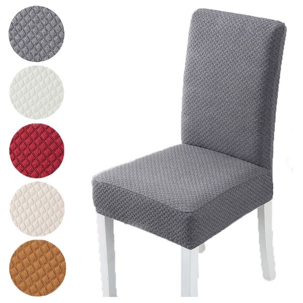 

coprisedie super thick cotton spandex dining chair cover stretch universal chair covers machine washable high back