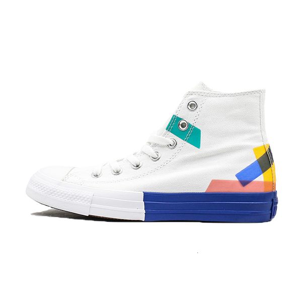 

chuck colored tape graffiti casual shoes outer space contrast color sports shoe leisure designer shoe man woman denim sneaker