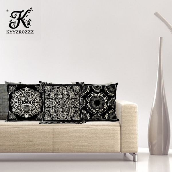 

bohemian retro cover abstract cushion geometric decoration pillow square cover home pillow decoration 45*45cm