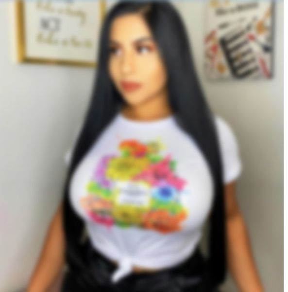 

fashion women lapel printed short sleeve shirts summer ladies single breasted blouse designer brand loose type blouses 14 style y88878, White