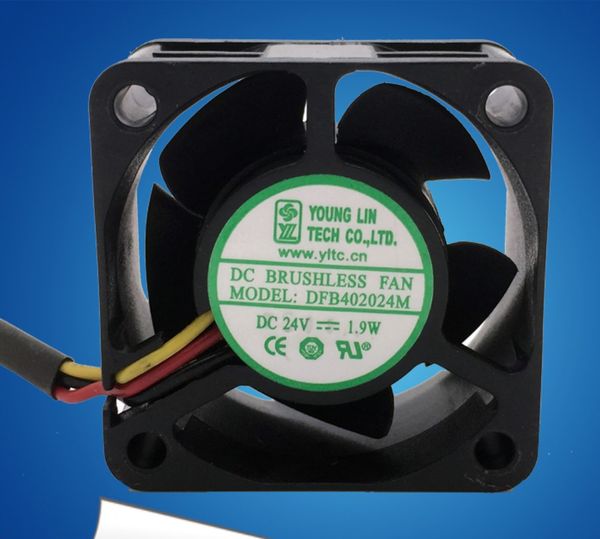 

оптовая немецкий оригинал dfb402024m 4 см 24 в 1.9 вт 3 4020 вентилятор охлаждения