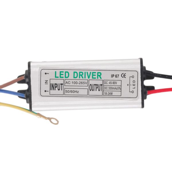 

18w-25w 18-25x1w waterproof led driver power supply constant current 300ma selling