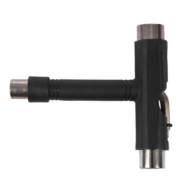 

roller skate skateboard longboard t shape board atb tool hex key multi-function universal black useful (black)