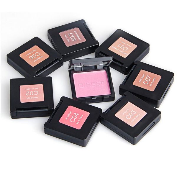 

qi8 colors natural blush baked cheek face blusher texture baked blush face base palette powder makeup