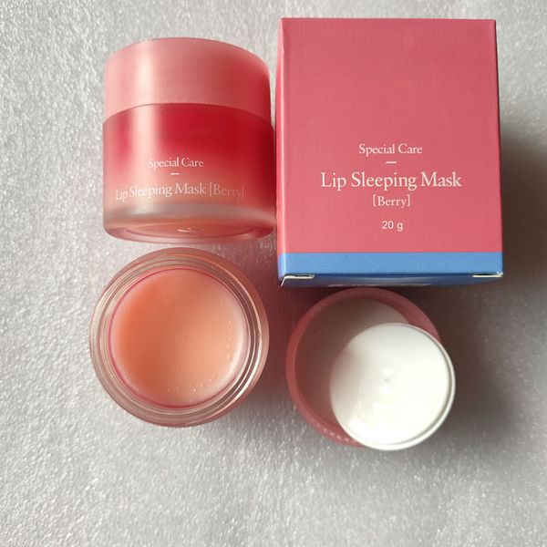 

lip balm laneige lip care cosmetic special care lip sleeping mask lipbalm lipstick moisturizing lipcare mask20g