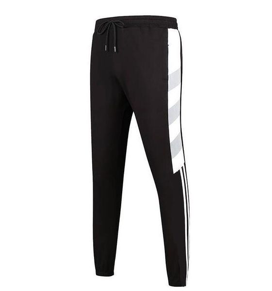 

wholesale mens designer pants new brand mens track pants joggers with letters fashion men sweatpants drawstring joggers clothing size -4xl, Black