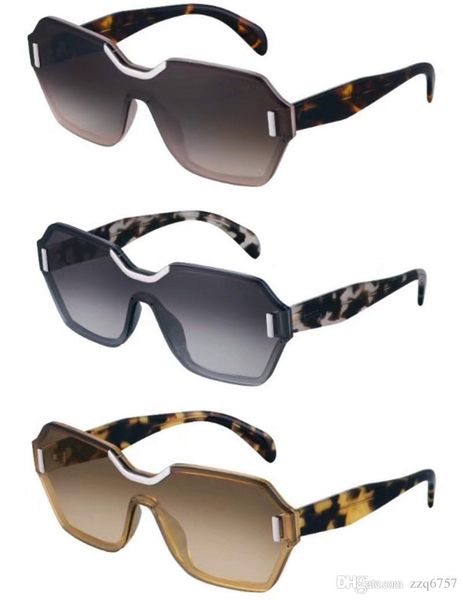 

the latest women sunglasses geometric cutting frameless frame connection the lens design 15t protection eyewear paris fashion show models, White;black