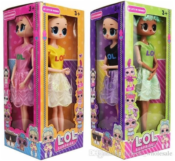 

11'5 дюймов пвх kawaii симпатичные детские игрушки аниме фигурки реалистичные reborn dolls подарок 4 стили mix 4 шт. / коробка дисплея lt722