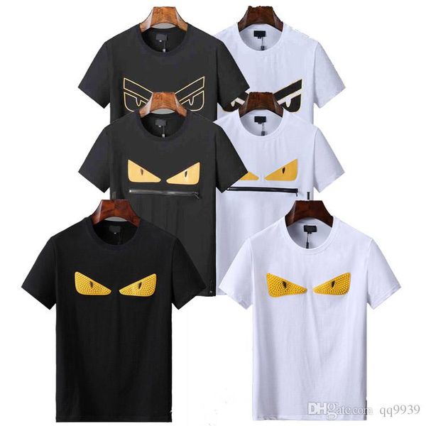 

2019 новая мода марка дизайнер футболка hip hop white mens одежда повседневная футболки для мужчин с letters printed tshirt размер m-3xl, White;black