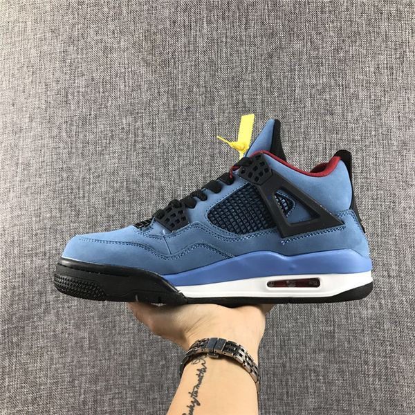 

2020 new 4 bred iv og black red low men basketball shoes sports sneakers male 4s trainers outdoor size 7-13 5tyst