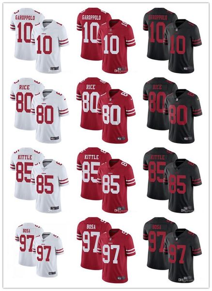 black and red 49ers jersey