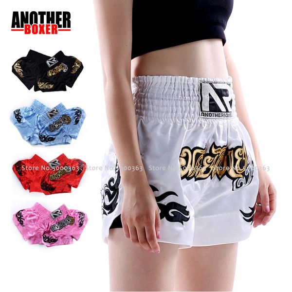 

kick boxing men women shorts children muay thai fight grappling kids boxeo sanda trunks boy kickboxing bjj fitness gym pants, Blue