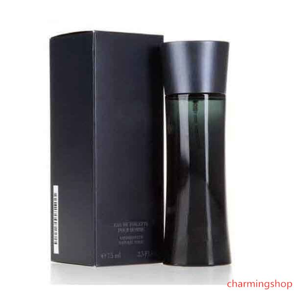 

italy brand men's perfume man famous code eau de toilette aftershave natural spray fragrance 75ml ing