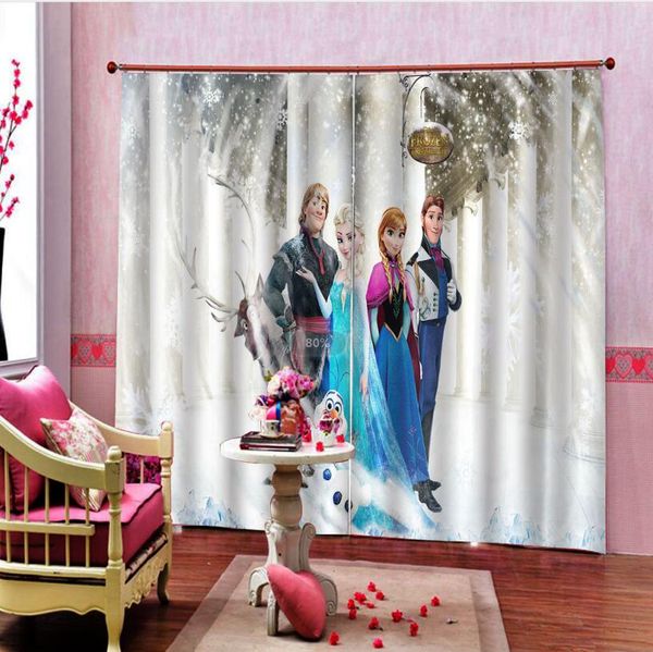 

cartoon curtains 3d curtain blackout window curtain living room kids curtains girls