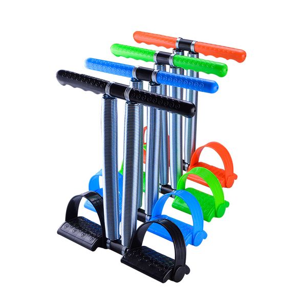 

spring pedal elastic resistance band men women leg tummy training foot sit up crossfit fitness training gym workout equipments