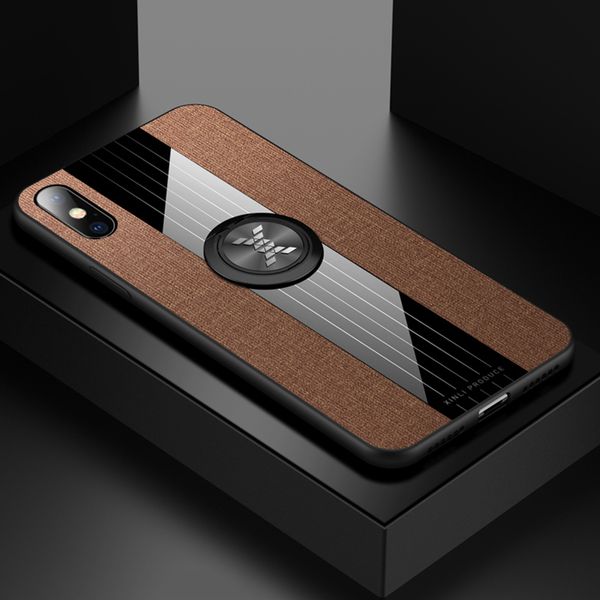 

магнитный держатель автомобиля чехол для iphone 11 x xr xs max 6 6s plus мягкая рамка ткань палец кольцо противоударный чехол для iphone 7 8