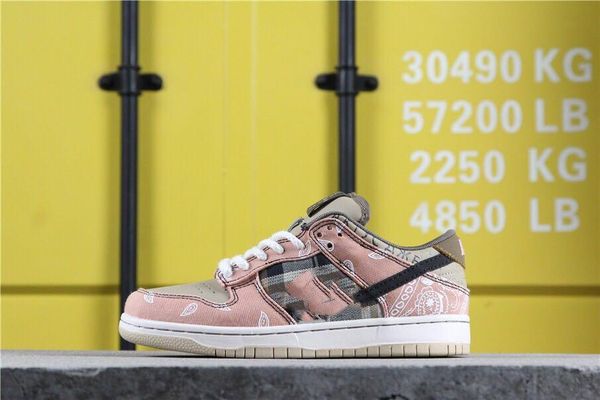 

n2020 release travis scott x sb dunk low jackboys skateboarding shoes for mens running shoes casual sneakers men trainers ct5053-001 36-46