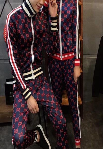 

2019 men and women t pants long sleeve jacket autumn sports zipper windbreaker men and women pant, Black