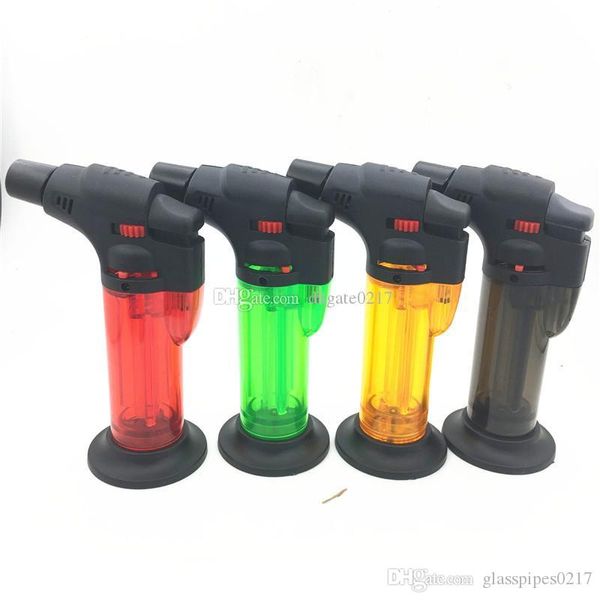 1300c Refilable Butano Gás Iséria Creme Brulee Torch Jet LFLAME Torch Isqueiros à prova de vento de soldagem de pistola de charuto