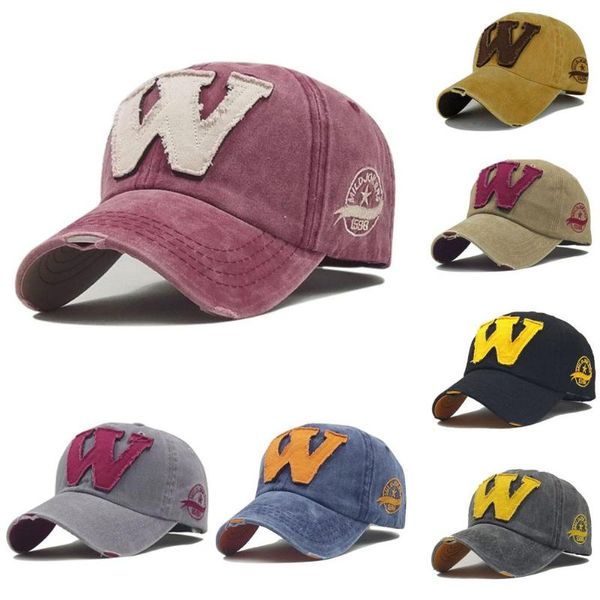 

men women baseball cap sunblock beisbol casquette w letter embroidery hat cotton outdoor sunhat, Blue;gray