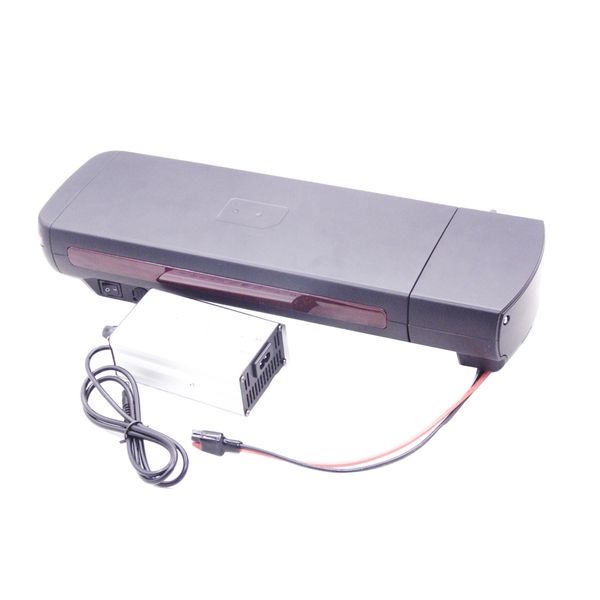 

eu us no tax rear rack battery 36v 10ah 11.6ah 12ah 14ah lithium battery with charger for 36v 250w 500w ebike