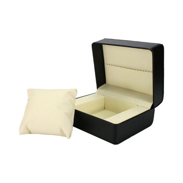 

watch box, pu leather, elegant gift box, 14*11*7cm, color: black, Black;blue
