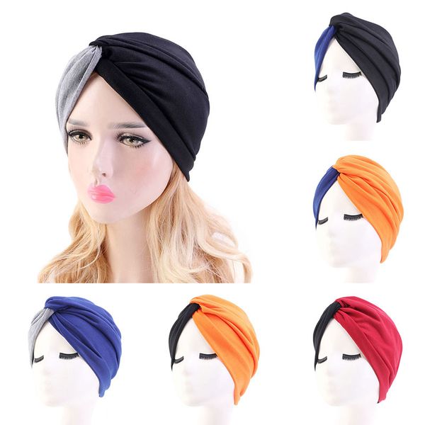 

2020 new inner muslim turban hat hijab caps stertch inner cap islamic hijab scarf bonnet hat female headband turbante mujer bwkf