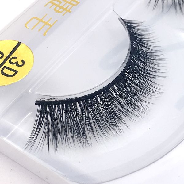 

hbzgtlad 3 pairs natural false eyelashes fake lashes long makeup 3d mink lashes eyelash extension mink eyelashes for beauty