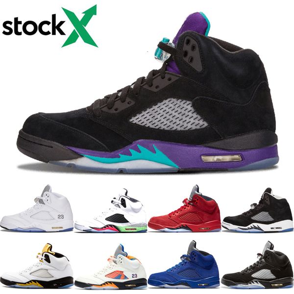 

island green stock x 5 5s баскетбол обувь для мужчин мода fresh prince фиолетовый белый виноград мужские дизайнерские кроссовки кроссовки сп