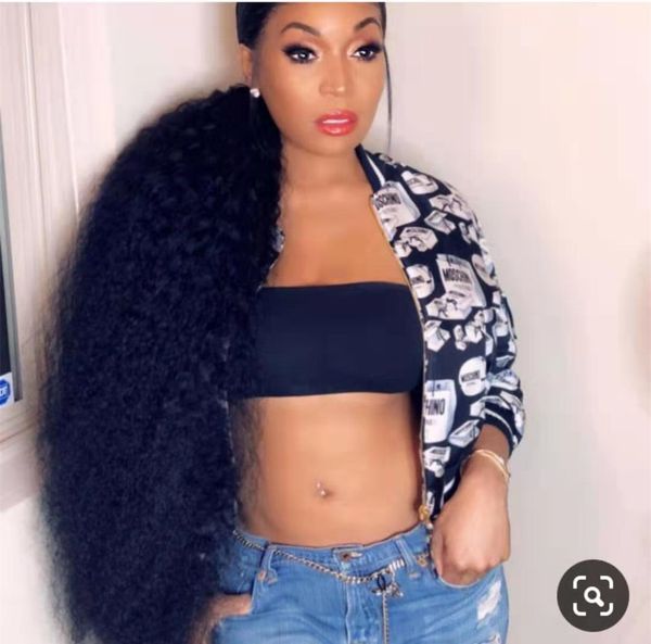 

8a kinky straight ponytail hairpiece european virgin yaki clip in human hair ponytail hair extension pony tail hair piece for black women