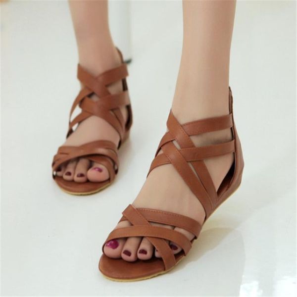 

flat sandals women sandals women shoes summer shoes ladies sandalias mujer 2019 sandalen chaussures femme new, Black