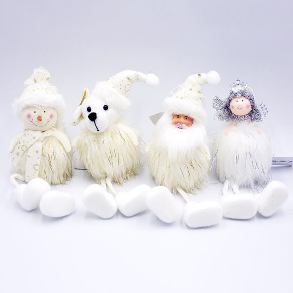 

плюшевые куклы рождество подвески декоративные висячие украшения праздничные украшения елочные adornos de navidad kerst decoratie