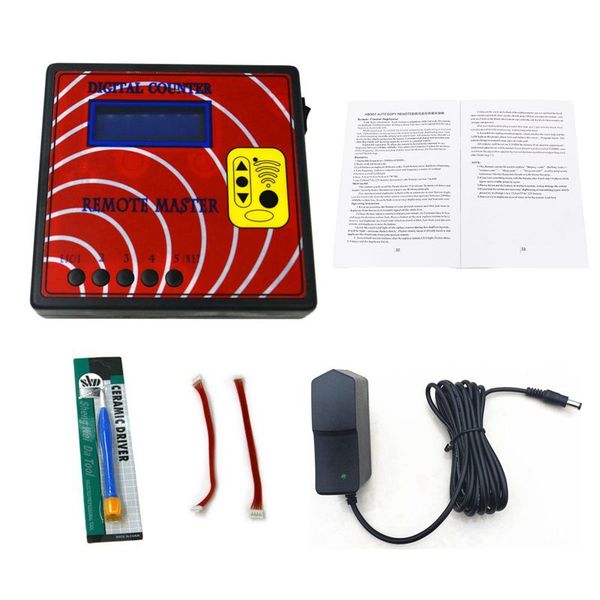 

cks digital counter frequency tester fixed rolling auto remote copier master regenerate rf remote controller key programmer