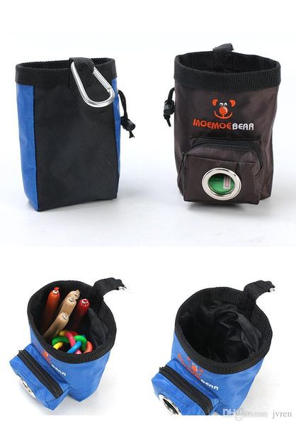 

mini outdoor portable training dog snack bag pet supplies strong wear resistance large capacity puppy snack reward waist bag