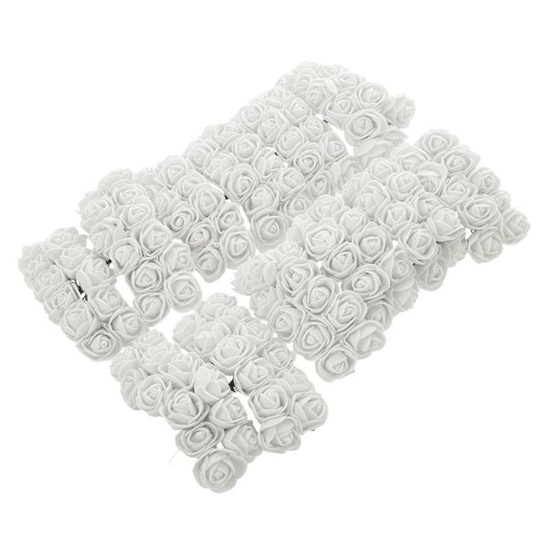 

144pcs 2cm pe rose foam mini flower bouquet solid color/wedding decoration