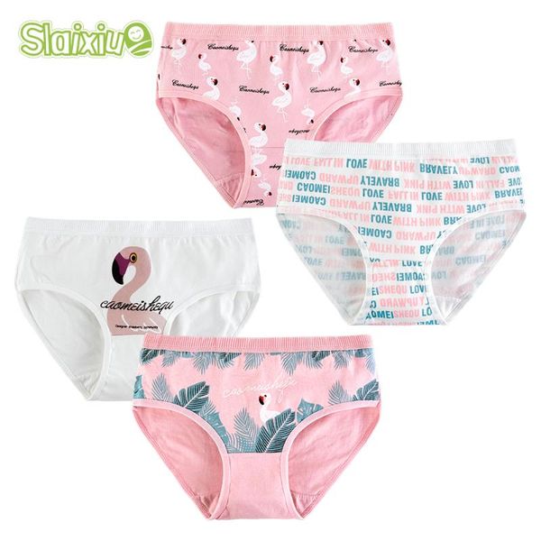 

4pcs/lot cotton panties for girls underwear kid boxers briefs cartoon children panty cute teenager clothes for 9-20 years old, Camo
