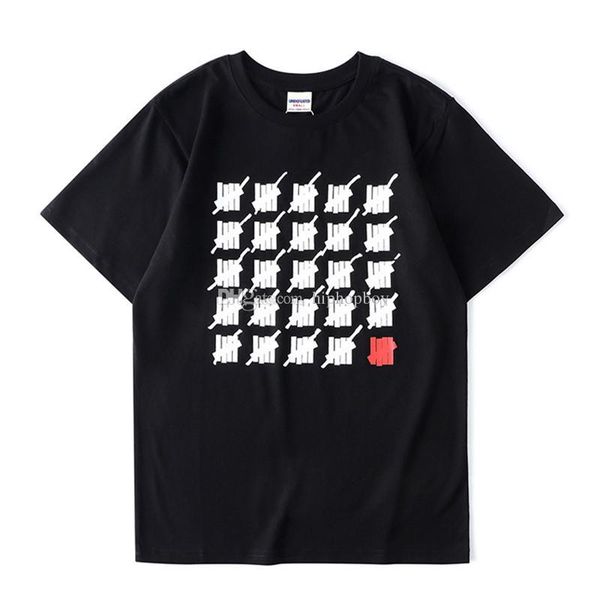 

undefeated designer t shirt mens casual t shirt men women short sleeve fashion hip hop t shirts, White;black