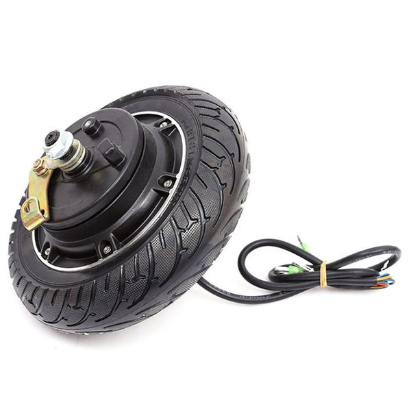 8inch 24V / 36V / 48V sem escova Hub Motor desdentado Roda Para Skate Scooter elétrico