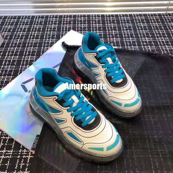 

2019 new release paris triple s 53045 inflatable crystal bottom luxury old dad shoes platform combination bottom sneakers mens women vintage
