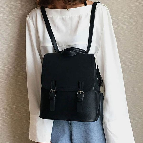 

wholesale-women's patchwork backpack sleek minimalist