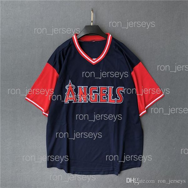 

Baseball Suit Short Sleeve Men's Card Loose TOP quality jerseys 18/19 Superior quality sportswear 8868