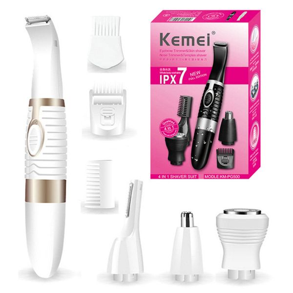 

kemei pg500 3 в 1 электрический эпилятор батареи precision эпилятор face tondeuse cheveux manuelle бритье машина numyc