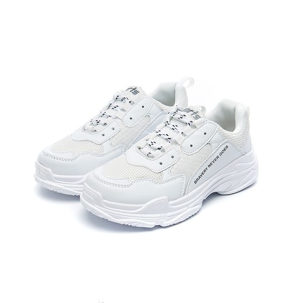 

2019 fashion mesh breathable non slip running shoes ladies lace up sports shoes thick platform women comfortable sneakers