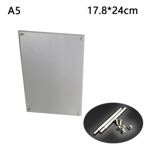 

stand table name price tag clear acrylic sign display menu holder business cards