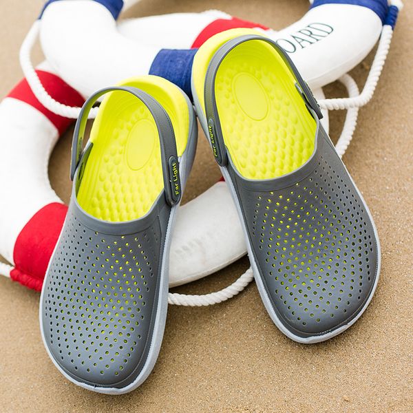 

women mens summer water shoes light breathable casual slippers swimming walking beach sports anti-slip flip flops soft sandals, Black